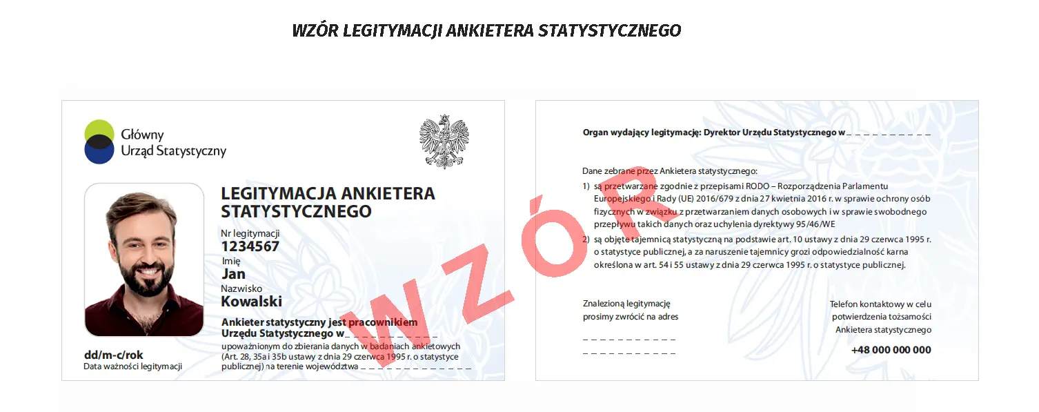 Wzór legitymacji - grafika