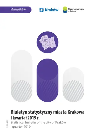 Powiększ obraz: Biuletyn  statystyczny  miasta  Krakowa  -  I  kwartał  2019