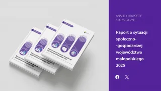 Powiększ obraz: Raport  o  sytuacji  społeczno-gospodarczej  województwa  małopolskiego  2025